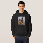 Customizable Photo & Text Hoodie, Your Design Here Hoodie (Voorkant volledig)