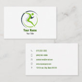 Customizable physical therapist physio chiro visitekaartje (Voorkant / Achterkant)