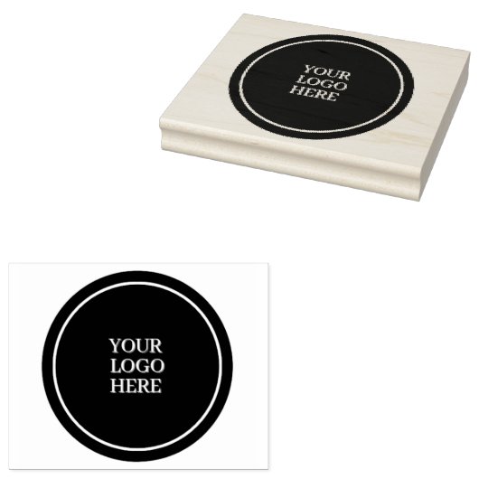 Customizable Premium Handmade Wood Art Stamp Rubberstempel (Gestempeld)