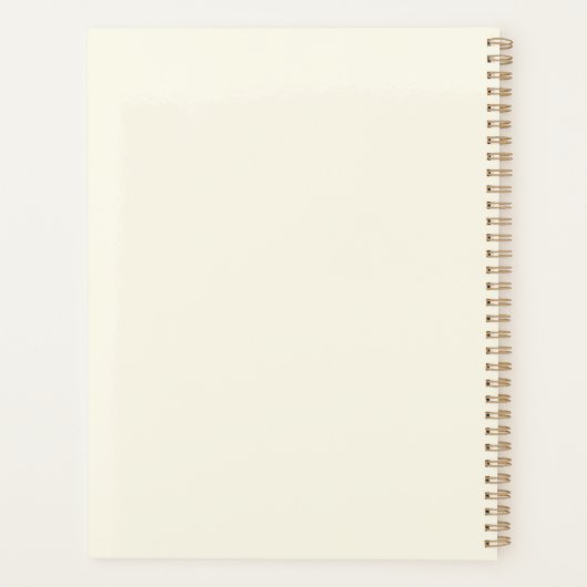 Customizable Pretty Ponies and Petals Planner (Achterkant)