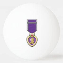 Customizable Purple Heart Medal Pingpongbal