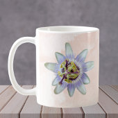 Customizable Purple Passion Flower Koffiemok