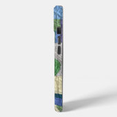 Customizable quilt phone case (Achterkant / Links)