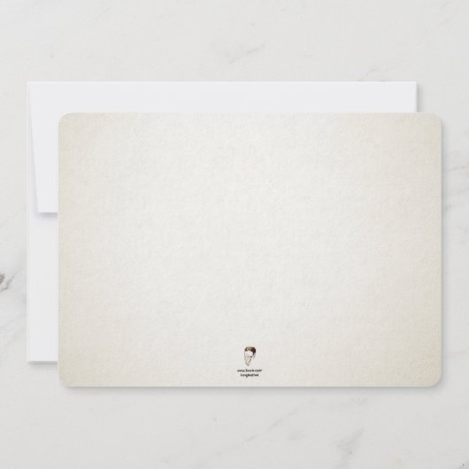 Customizable Retro Spooky Halloween Invitation Kaart (Achterkant)