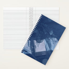 Customizable Reversible Blue Journal Notitieboek