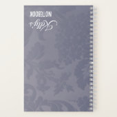 Customizable Reversible Blue Journal Notitieboek (Achterkant)