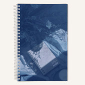 Customizable Reversible Blue Journal Notitieboek (Voorkant)