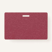 Customizable Rose Gold Glitter Badge (Voorkant)