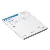 Customizable RX Pad for Doctors - Prescription Pad Notitieblok (Schuin)