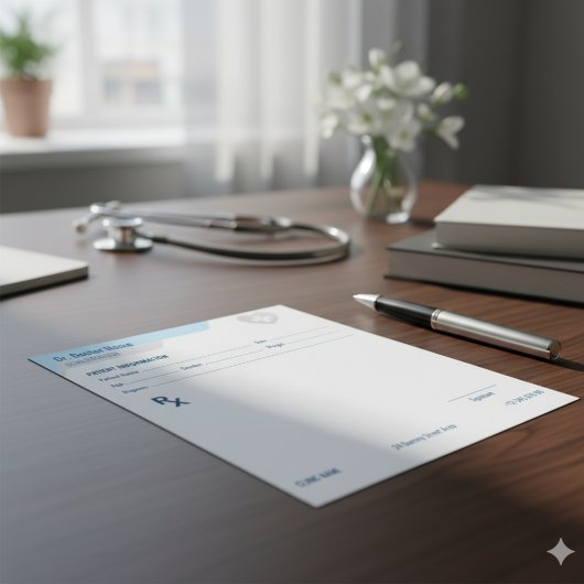 Customizable RX Pad for Doctors - Prescription Pad Notitieblok