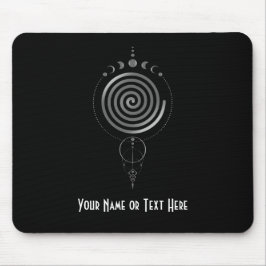 Customizable Sacred Geometry Spiral Mouse Pad Muismat