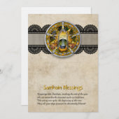 Customizable Samhain Greeting Card Bedankkaart (Voorkant / Achterkant)