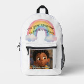 customizable school backpack bedrukte rugzak (Voorkant)