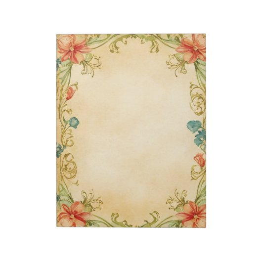 Customizable Scrapbook & Junk Journal Supplies Notitieblok (Linkerzijde)