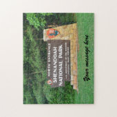 Customizable Shenandoah National Park Puzzle Legpuzzel (Verticaal)