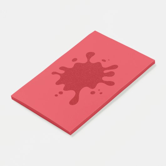 Customizable Splash Design Notes (Schuin)