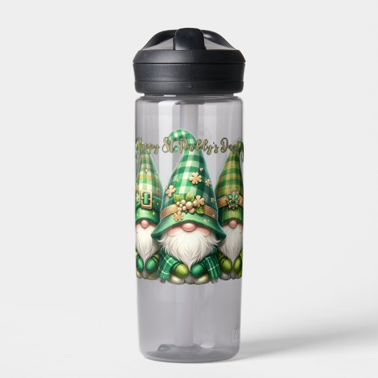 Customizable St. Patrick's Day Waterfles (Voorkant)