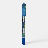 Customizable Starry Night Over the Rhone, Van Gogh iPhone 16 Hoesje (Rechterkant)