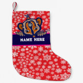 Customizable stocking kleine kerstsok (Voorkant)