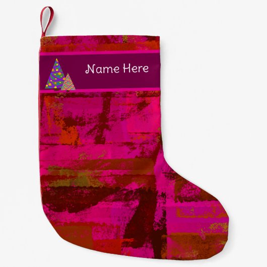 Customizable stocking kleine kerstsok (Voorkant)