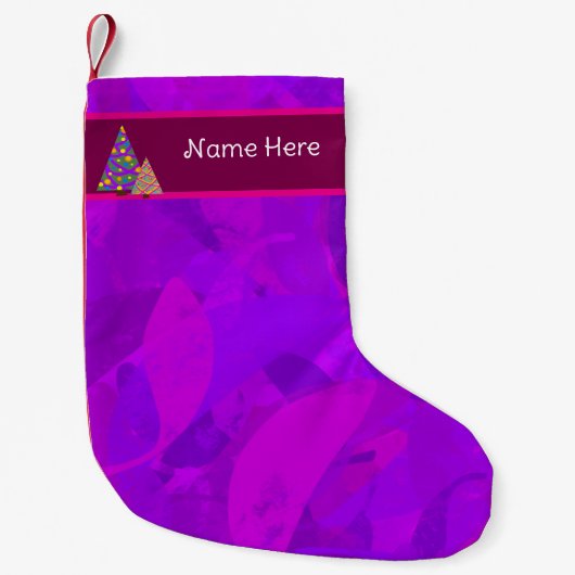 Customizable stocking kleine kerstsok (Voorkant)