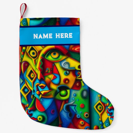 Customizable stocking kleine kerstsok (Voorkant)