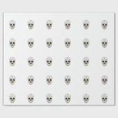 Customizable Sugar Skull Cadeaupapier (Vlak)