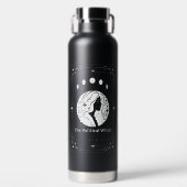Customizable Tarot Feminist Moon Goddess Political Waterfles (Voorkant)