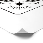 Customizable Tarot Whimsy Zodiac Celestial Witch Poster (Hoek)