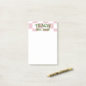 Customizable Teacher Post-it Post-it® Notes (Op bureau)