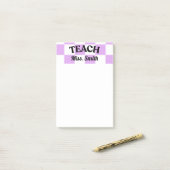 Customizable Teacher Post-it Post-it® Notes (Op bureau)