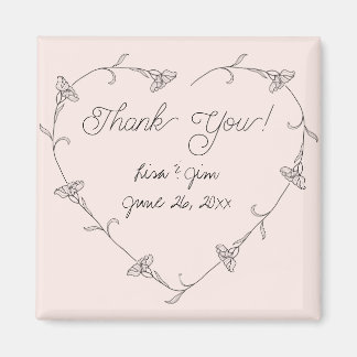 Customizable Thank you Magnets Magneet