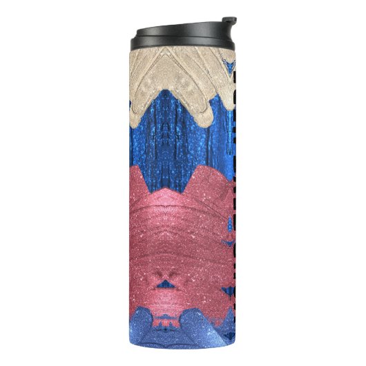 CUSTOMIZABLE THERMOSBEKER (Gedraaid links)