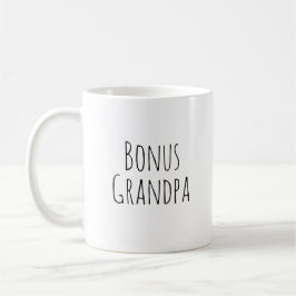 Customizable "Undisputed #1 Bonus Grandpa" Gift  Koffiemok