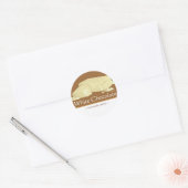 Customizable White Chocolate Stickers (Envelop)