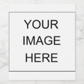 Customizable Wijn Etiket (Enkel label)