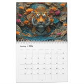 Customizable Wonderful Animals World Calendar 2026 Kalender (Jan 2026)