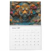 Customizable Wonderful Animals World Calendar 2026 Kalender (Jan 2027)