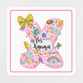 Customizable “X is for” Alphabet Art – Inspiration Labels (Design 2)