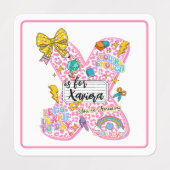 Customizable “X is for” Alphabet Art – Inspiration Labels (Design 1)