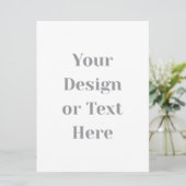 Customizable Your Design or Text Here Personalized (Staand voorkant)