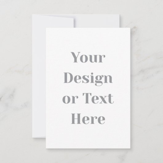 Customizable Your Design or Text Here Personalized Aankondiging (Voorkant)