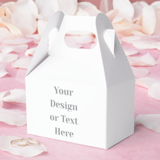 Customizable Your Design or Text Here Personalized Bedankdoosjes (Huwelijk)