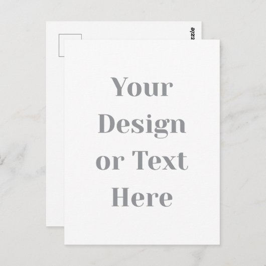 Customizable Your Design or Text Here Personalized Briefkaart (Voorkant / Achterkant)