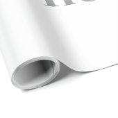 Customizable Your Design or Text Here Personalized Cadeaupapier (Rol Hoek)