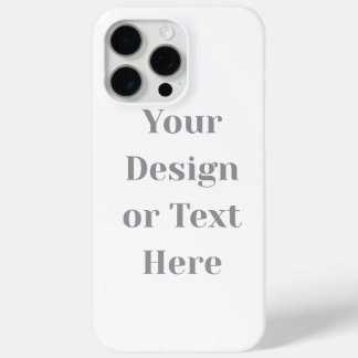 Customizable Your Design or Text Here Personalized iPhone 15 Pro Max Hoesje