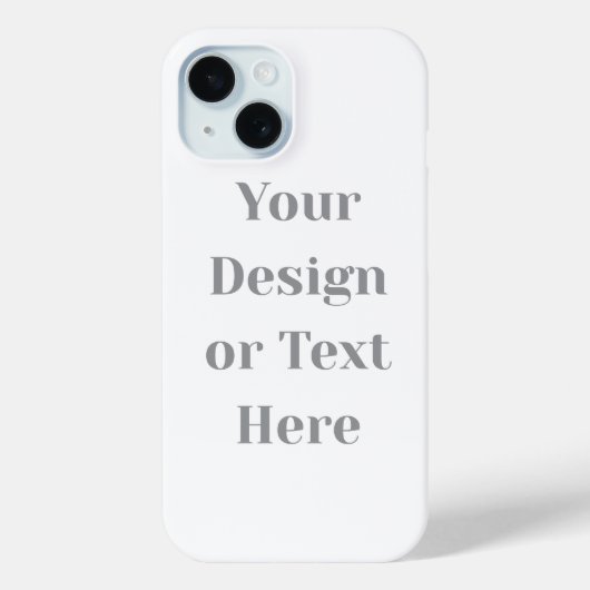 Customizable Your Design or Text Here Personalized Case-Mate iPhone Case (Achterkant)