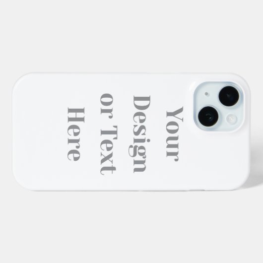 Customizable Your Design or Text Here Personalized Case-Mate iPhone Case (Achterkant (horizontaal))