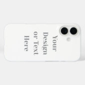 Customizable Your Design or Text Here Personalized Case-Mate iPhone Case (Achterkant (horizontaal))