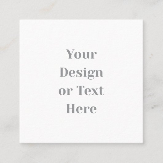 Customizable Your Design or Text Here Personalized Contactkaartje (Voorkant)